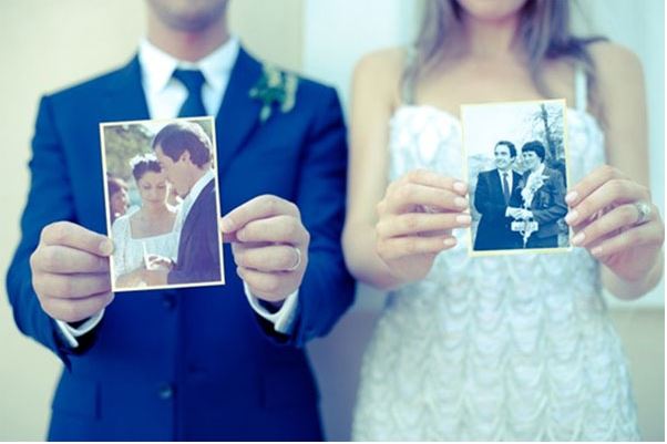 trouwfoto van ouders